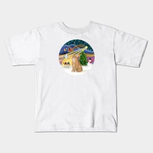 "Christ Magic" with an Orange Tabby Cat Kids T-Shirt